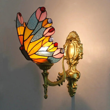 Applique Murale Tiffany Papillon