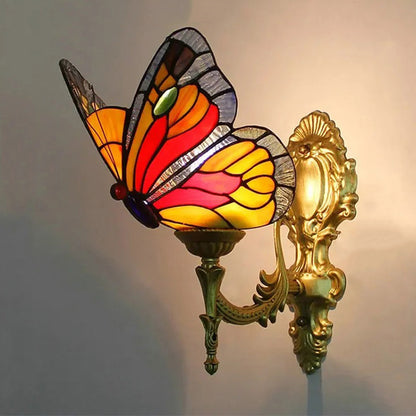 Applique Murale Tiffany Papillon