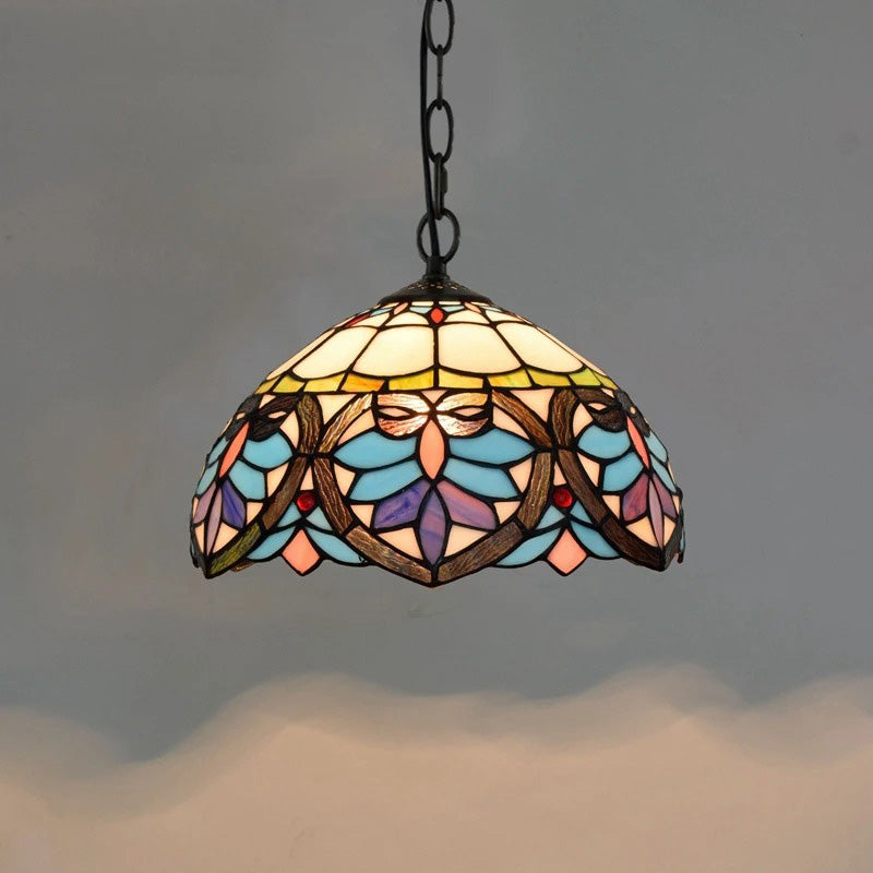 Lampe Suspendue Style Tiffany