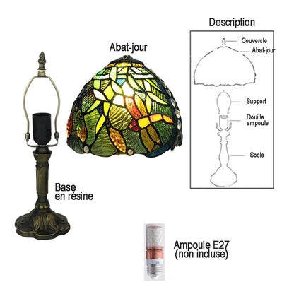 Lampe Tiffany Libellule Verte