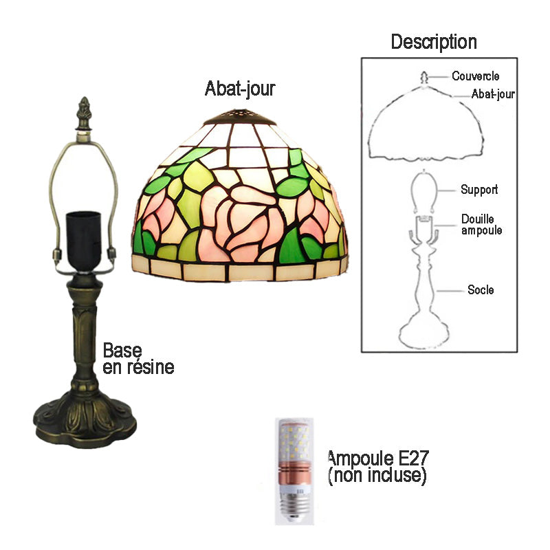 Lampe de chevet Tiffany